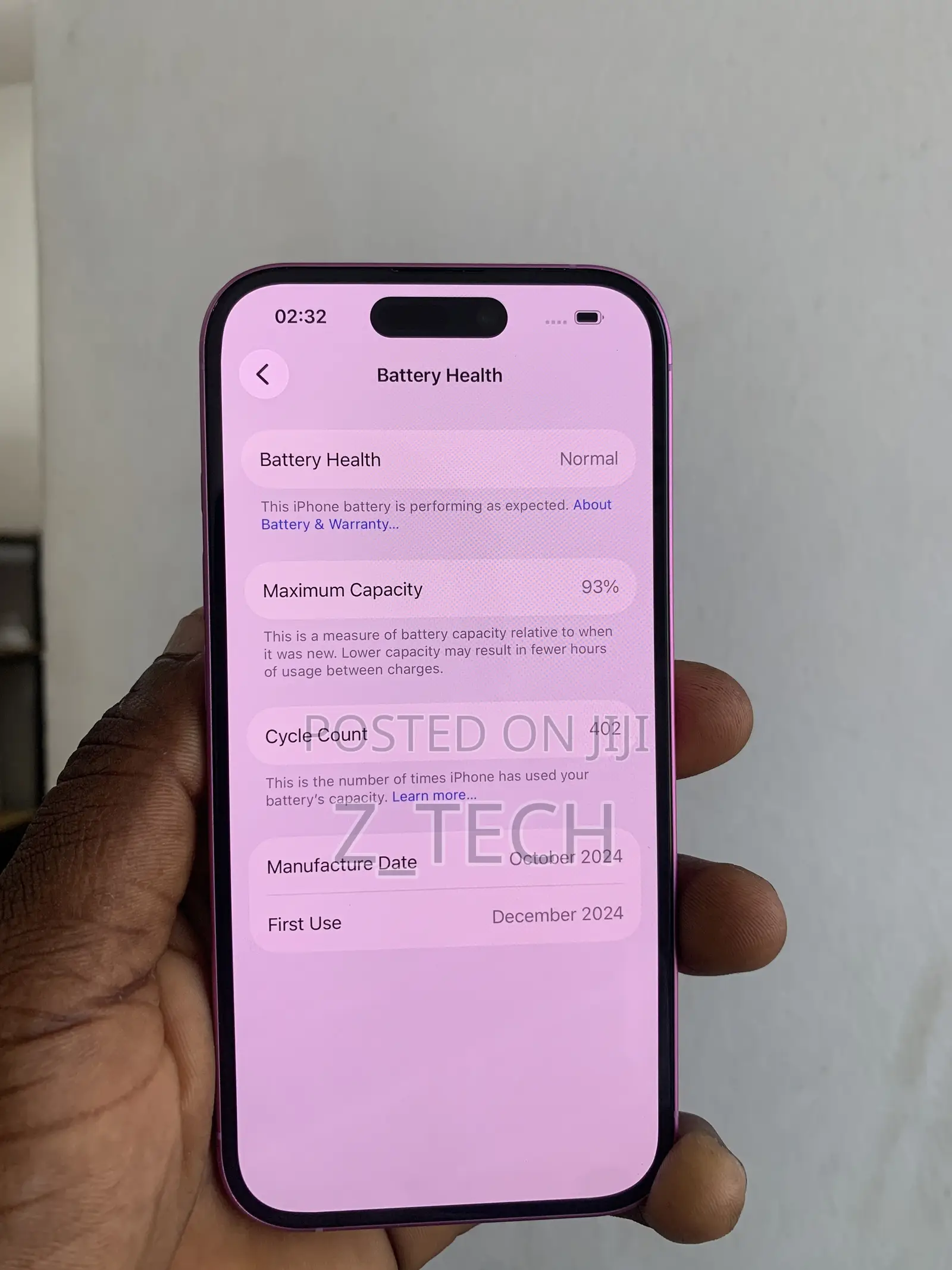 Apple iPhone 16 128 GB Pink
