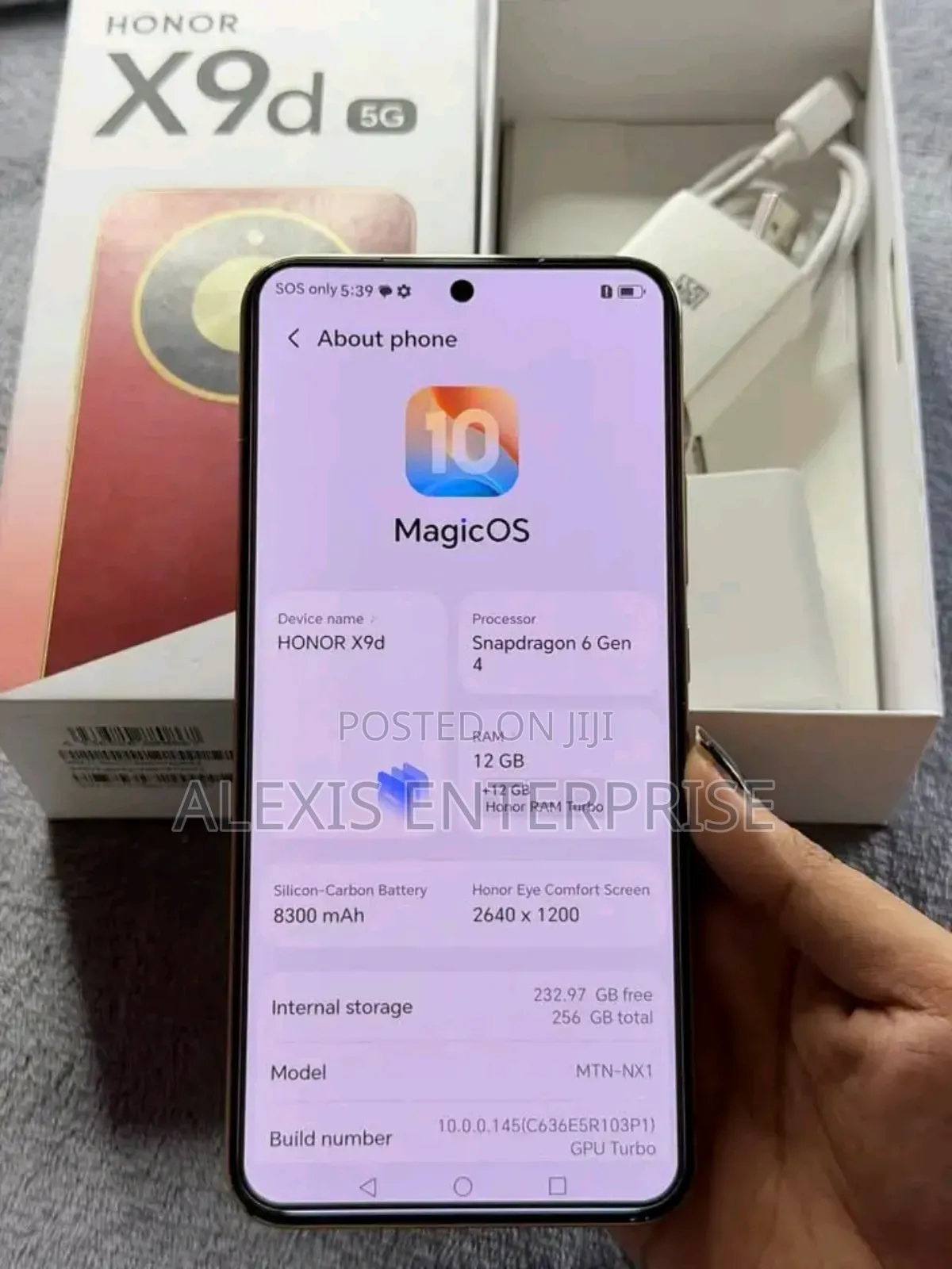 New Honor X9d 256 GB Red