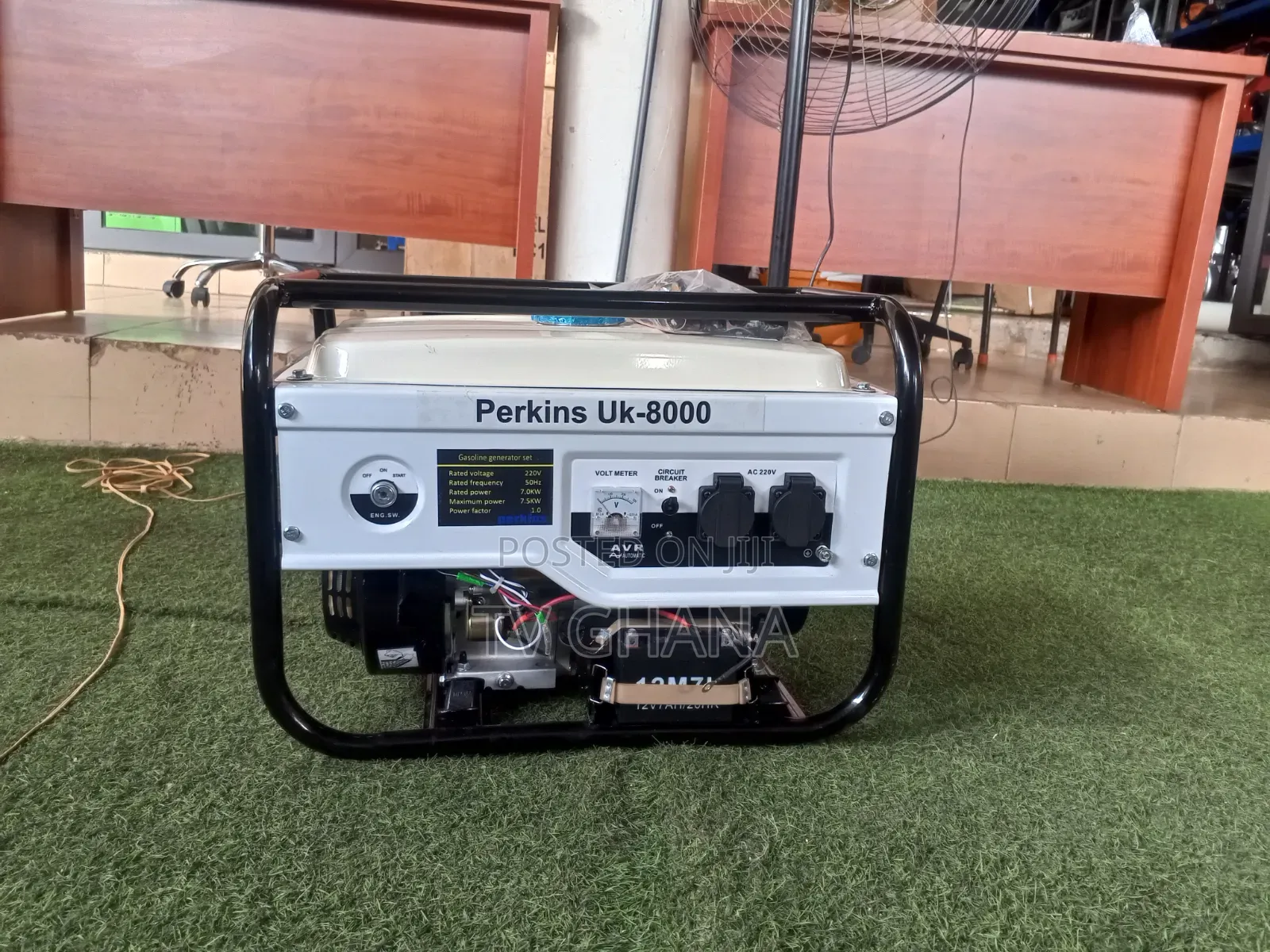 Perkins 7.5kva Petrol Generator – Stable Power for Homes, 7.5 Kva