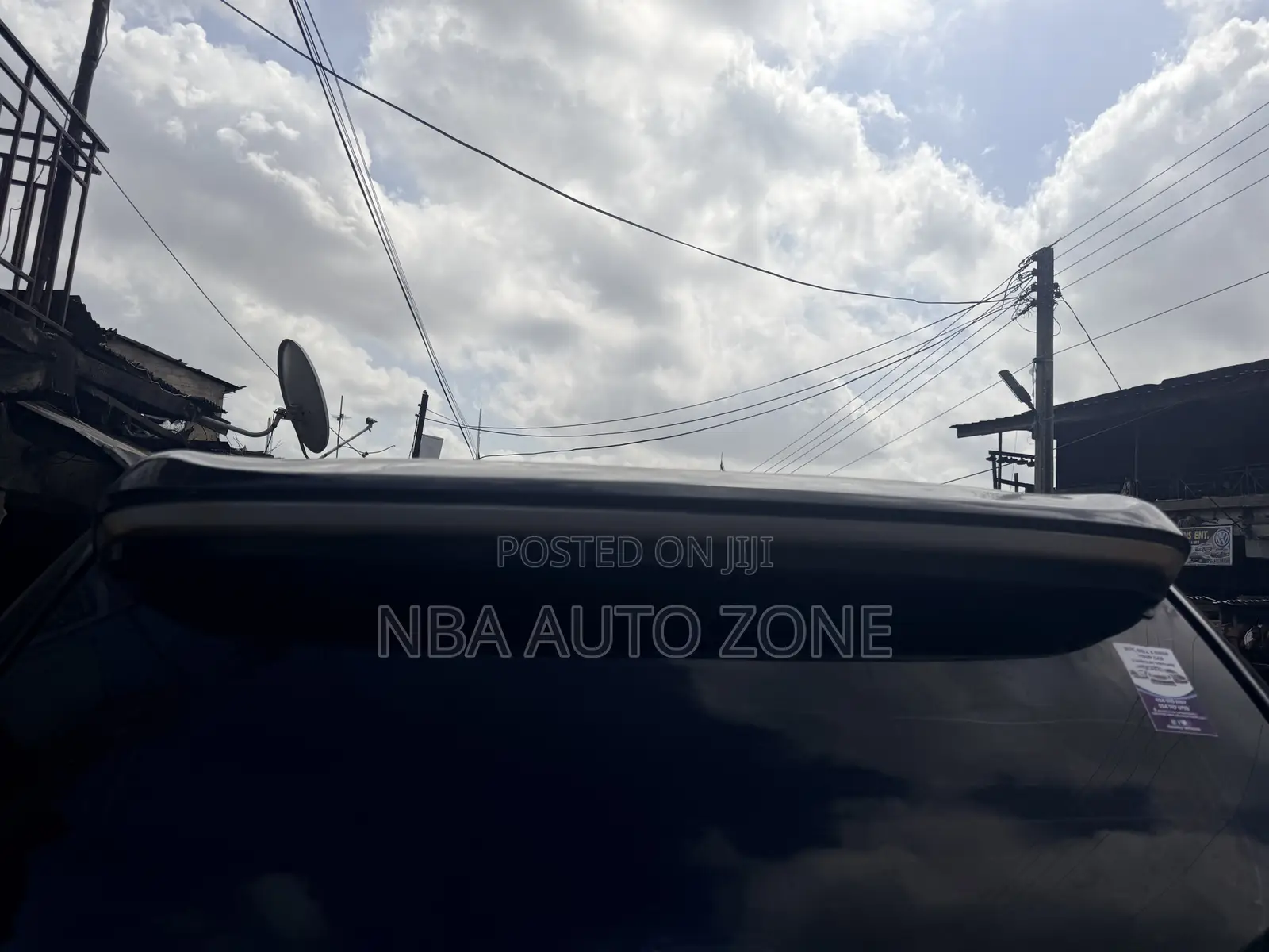 Toyota Land Cruiser Prado 2017-23 Full Led Back Rear Spoiler
