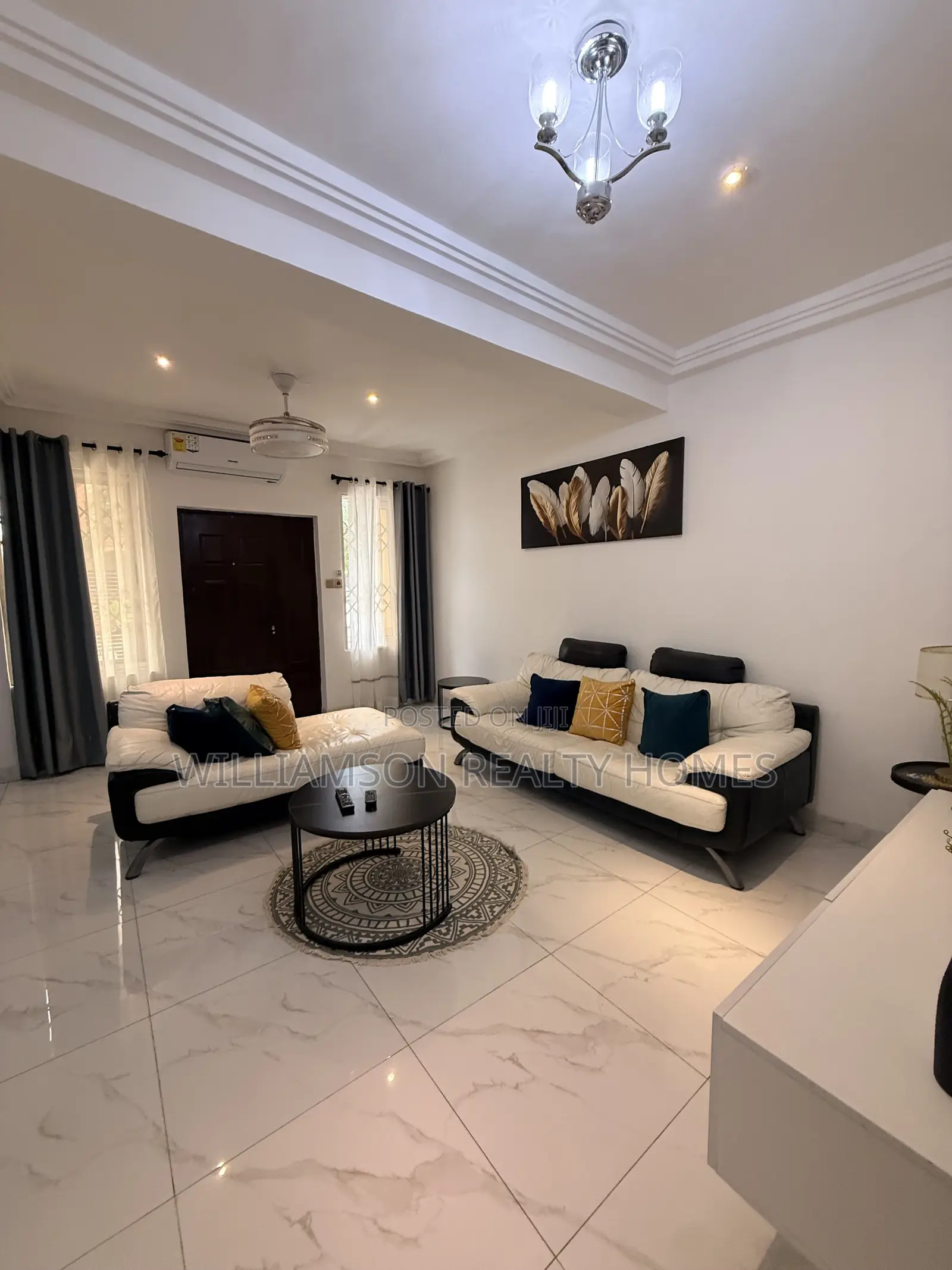 Flabbergasted/Luxury Furnished 2bedrms+3washrms Apt,Spintex
