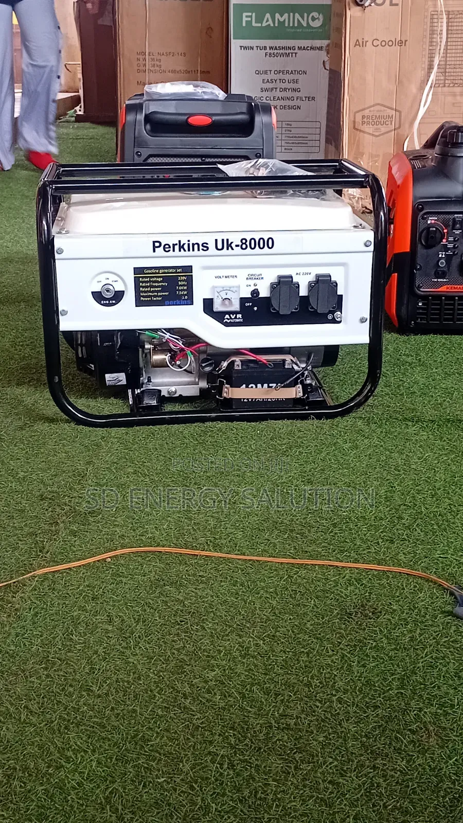 Perkins 7.5kva Heavy-Duty Power Generator