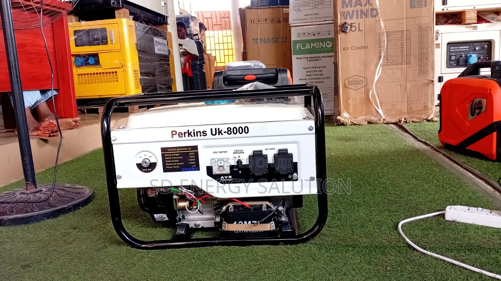 Perkins 7.5kva Durable Home Business Generator