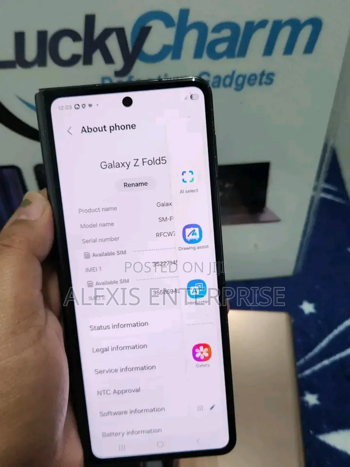 Samsung Galaxy Z Fold 5 512 GB Black