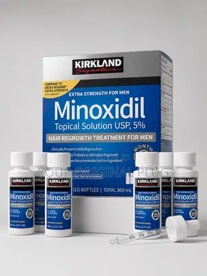 Kirkland Minoxidil 5% Extra Strength -Powerful Hair Regrowth Solution
