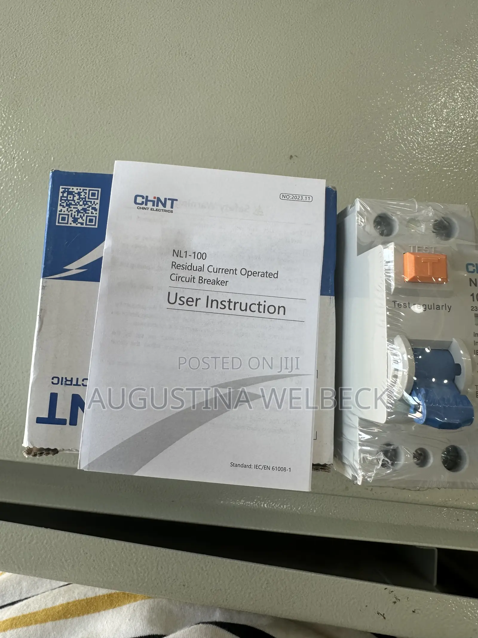 RCCB (Residual Current Circuit Breaker) 100amps 2 Pole
