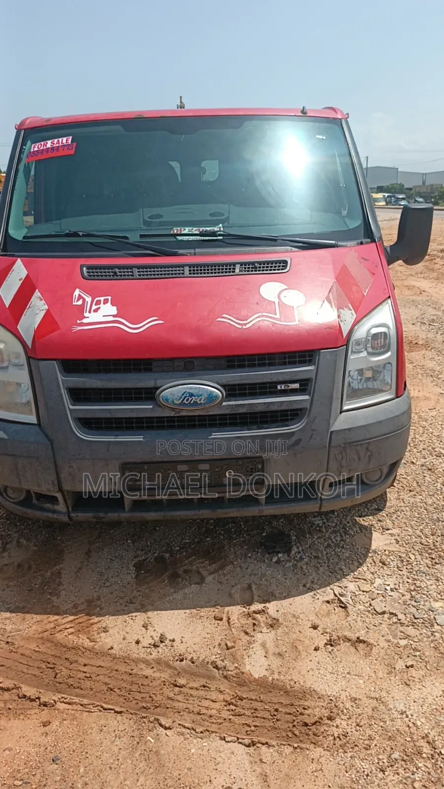 Ford Transit 2008 Red