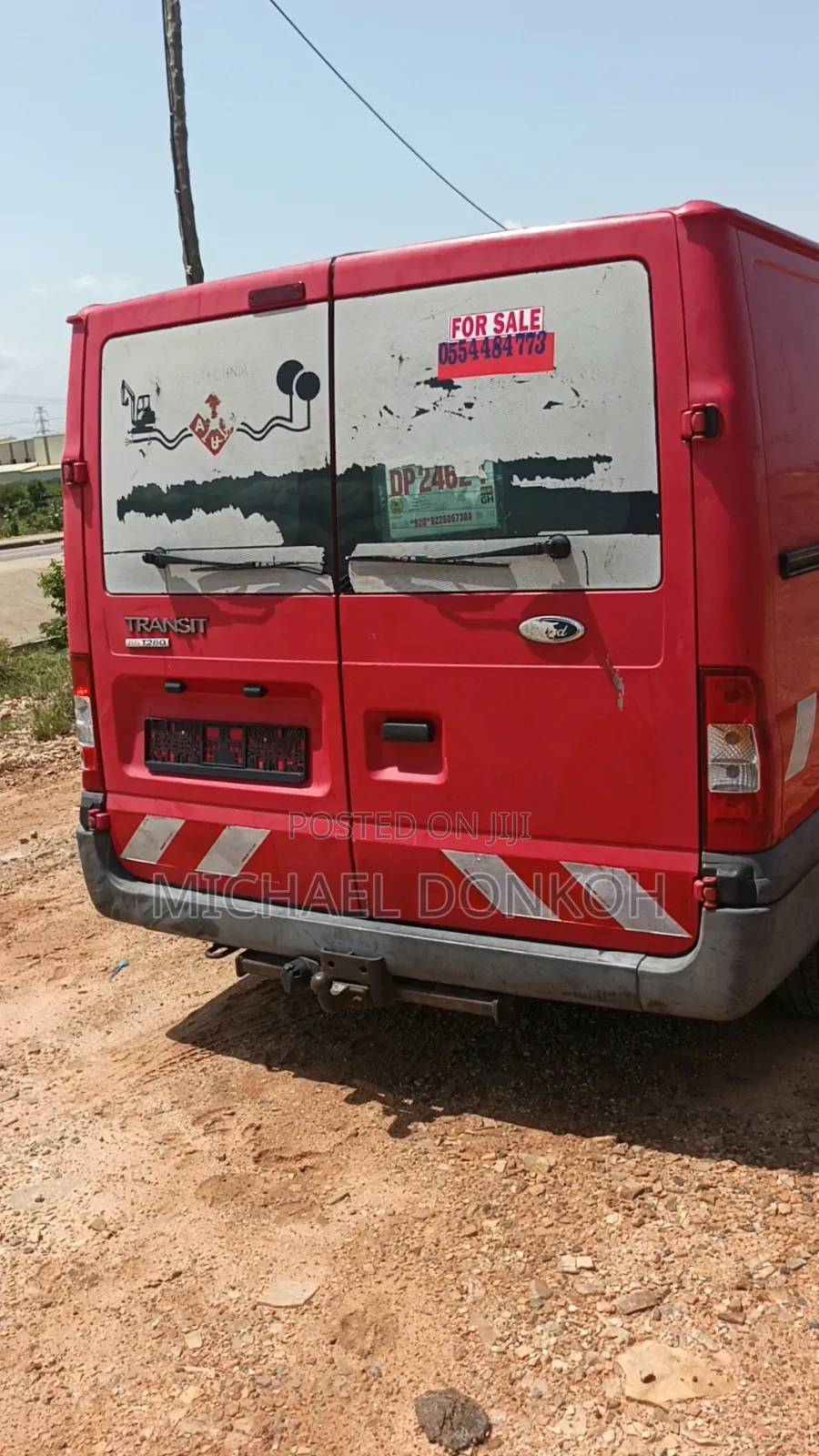 Ford Transit 2008 Red