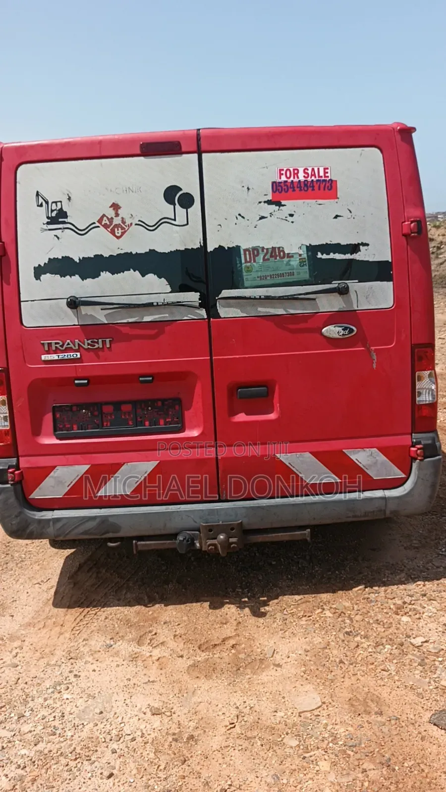 Ford Transit 2008 Red