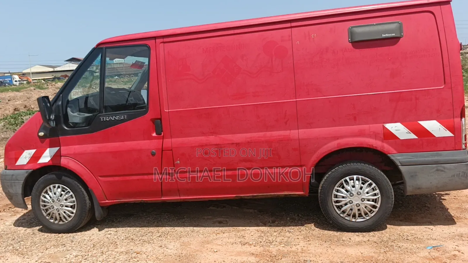 Ford Transit 2008 Red
