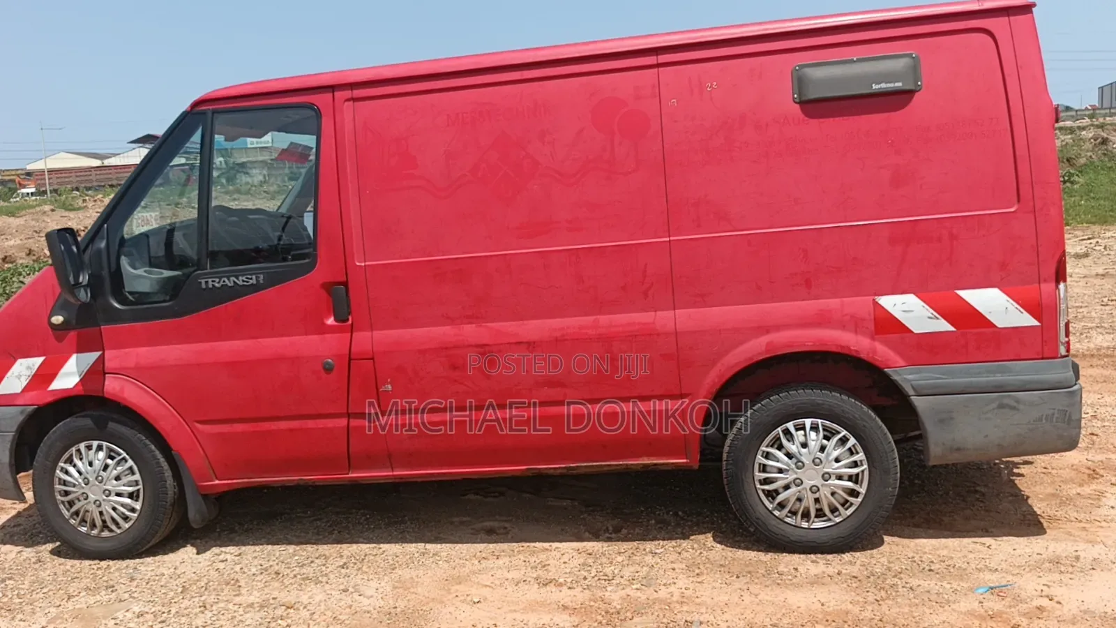 Ford Transit 2008 Red