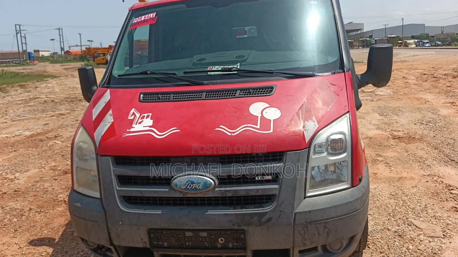 Ford Transit 2008 Red