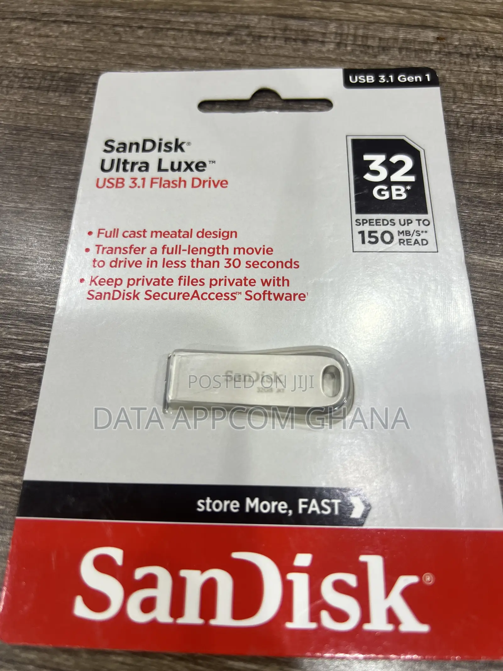 Sandisk 32gb Ultra Luxe Usb 3.1