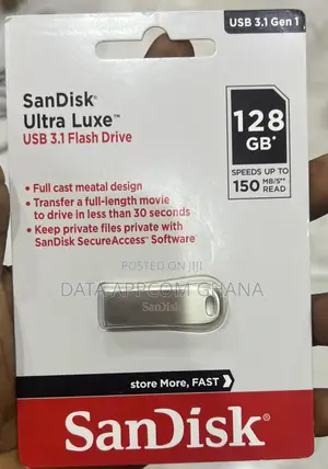 Sandisk 128gb Ultra Luxe Usb 3.1