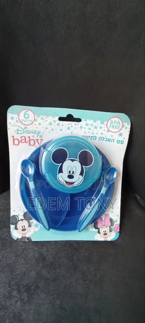 Disney Baby Themed Mealtime Feeding Sets- Babies Toddlers]