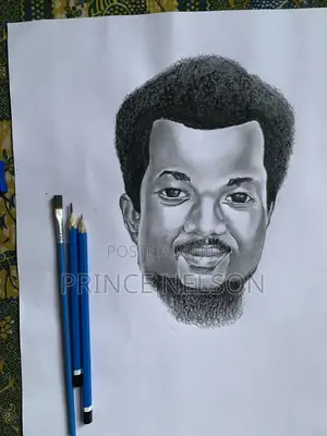 Rescue Artwork, Pencil Drawing