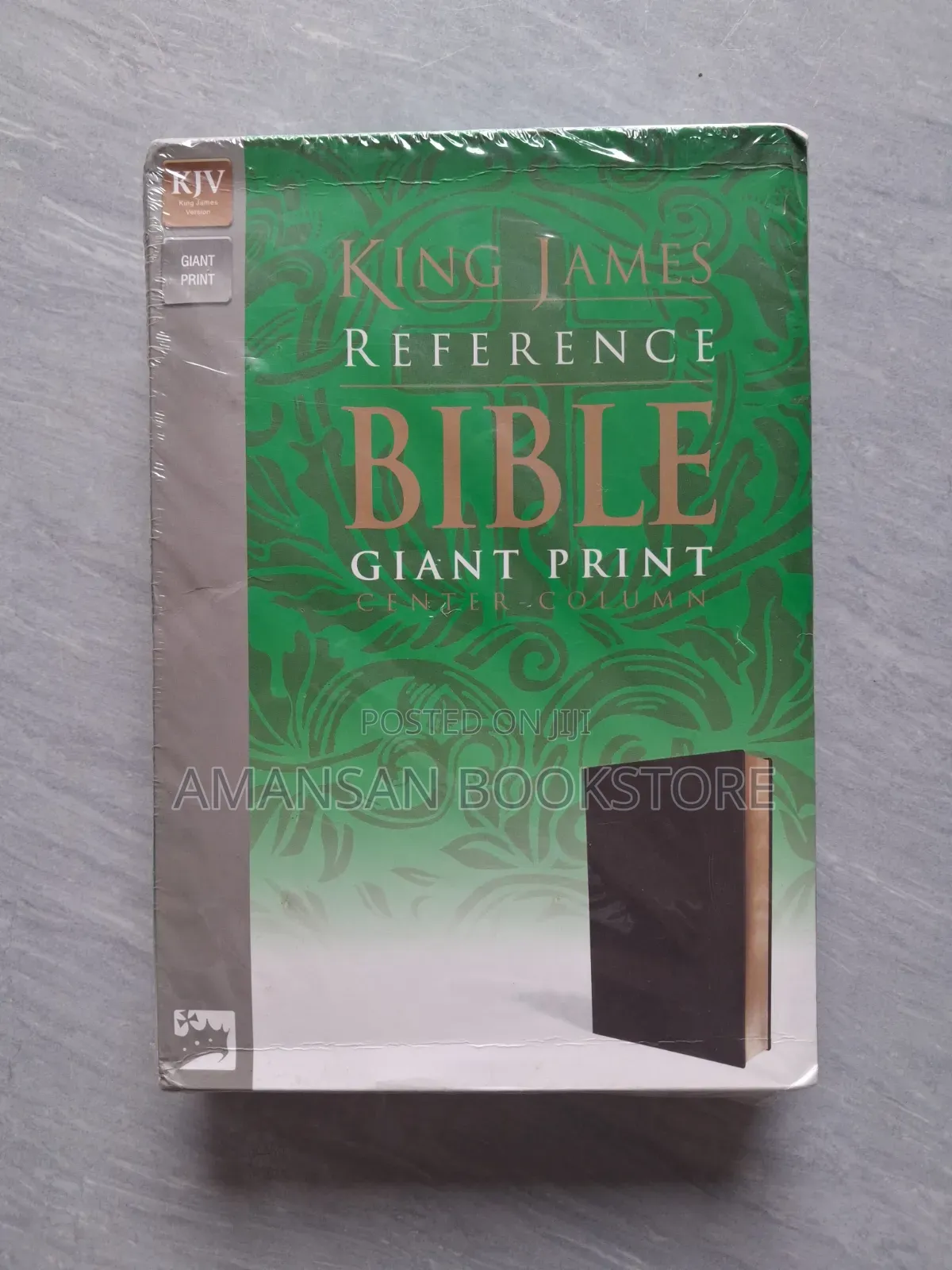 King James Reference Bible: Giant Print Center-Column