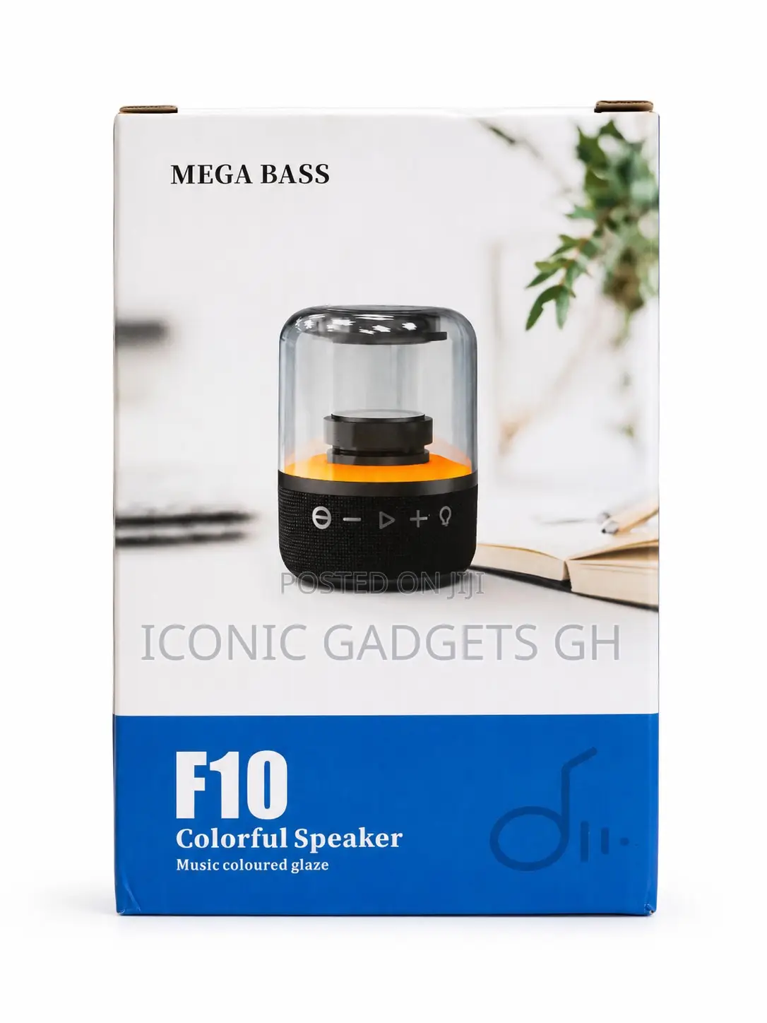 Colorful Bluetooth Speaker Portable With Led Ambient Light