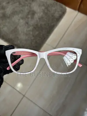 Carolina Herrera White/Pink Eye Glasses