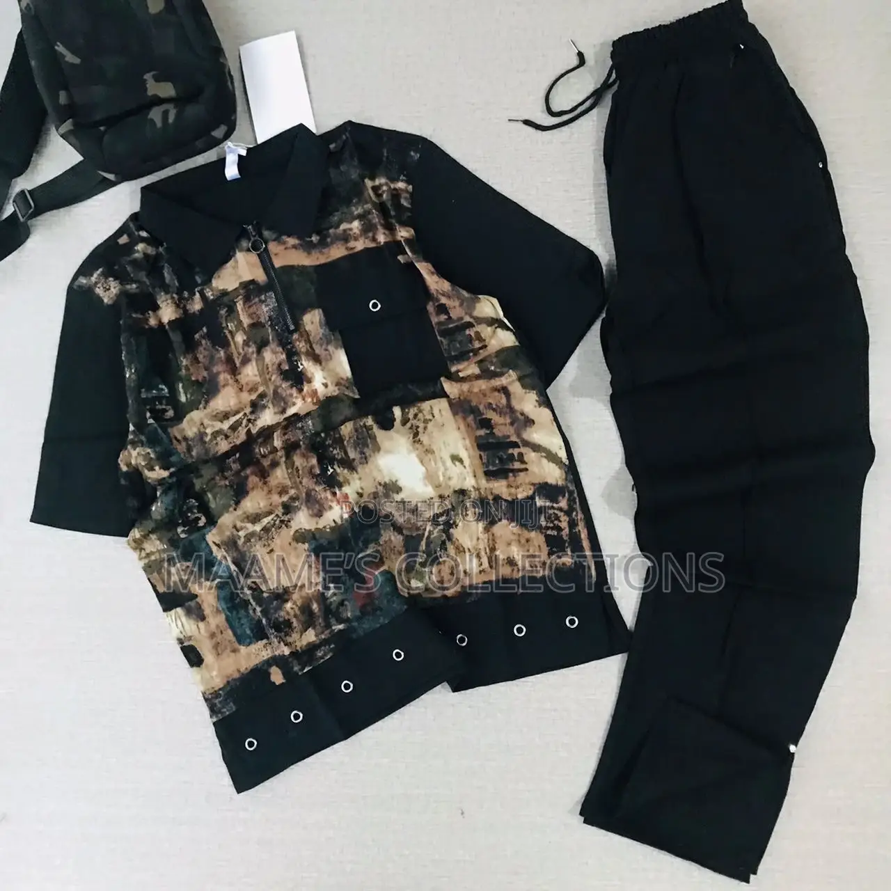 Blackmen Kaftan Top and Down