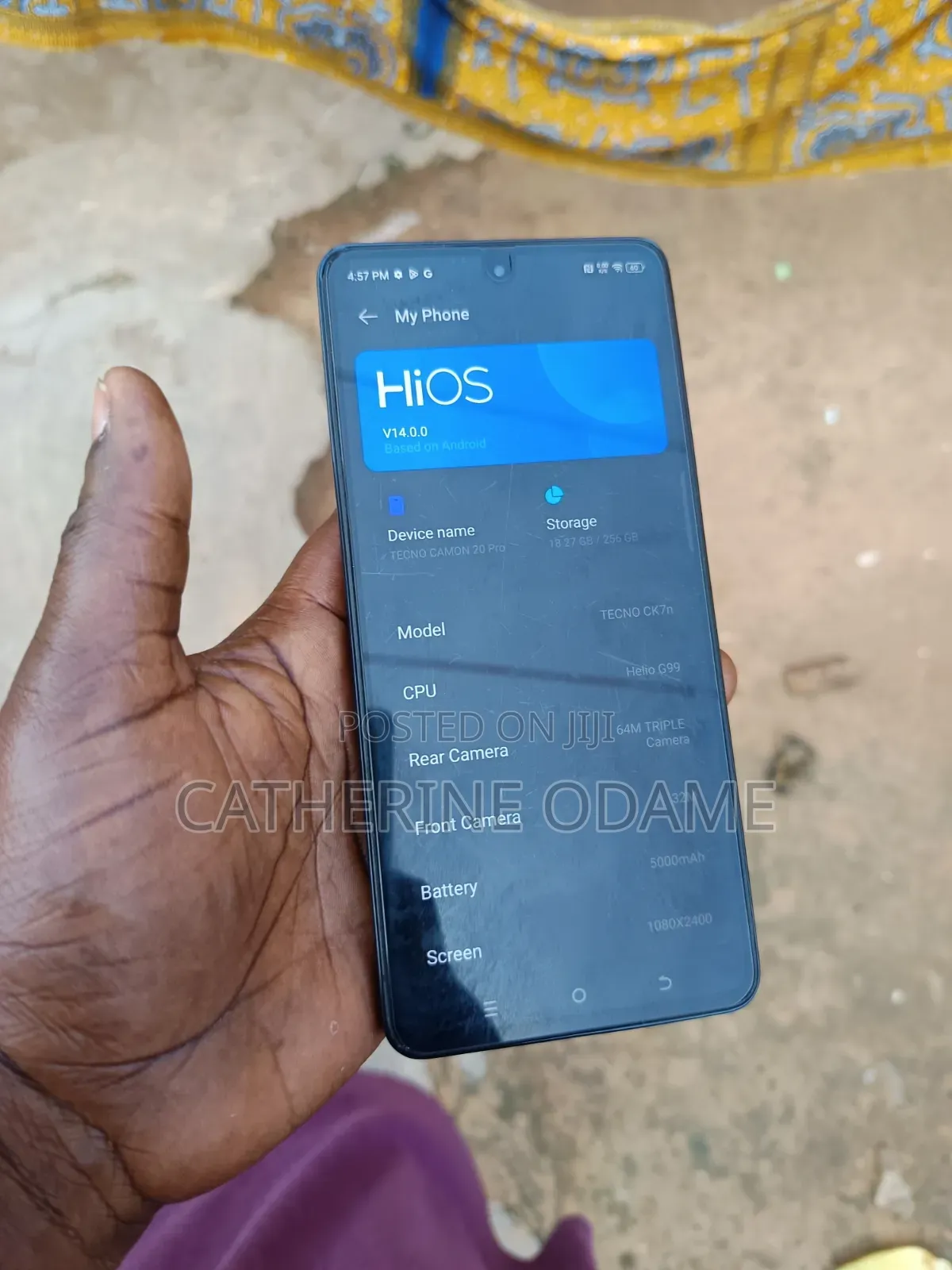 Tecno Camon 20 Pro 256 GB Black