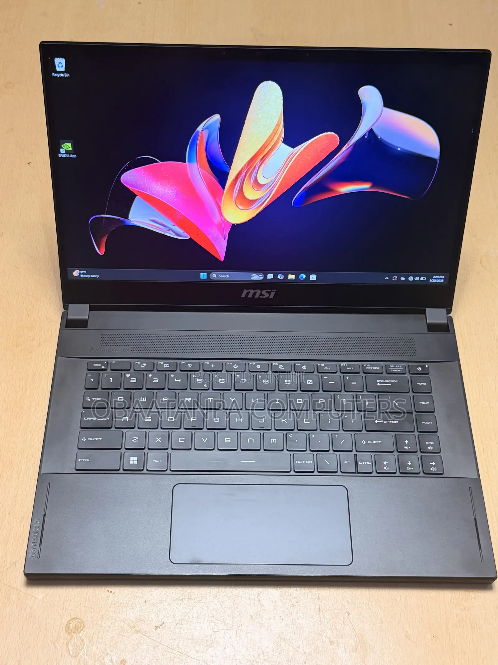 Laptop MSI GS66 Stealth 10SGS 6GB Intel Core i7 SSD 512GB