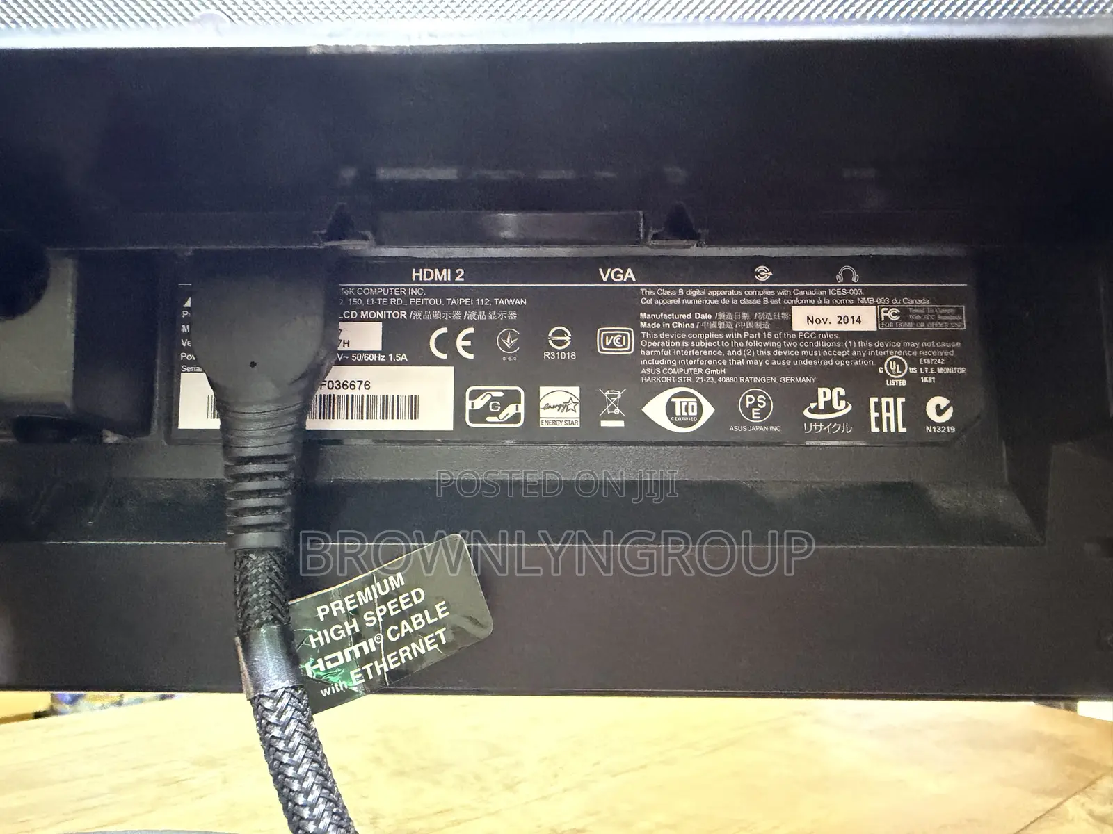 Asus 24” Ips Monitor