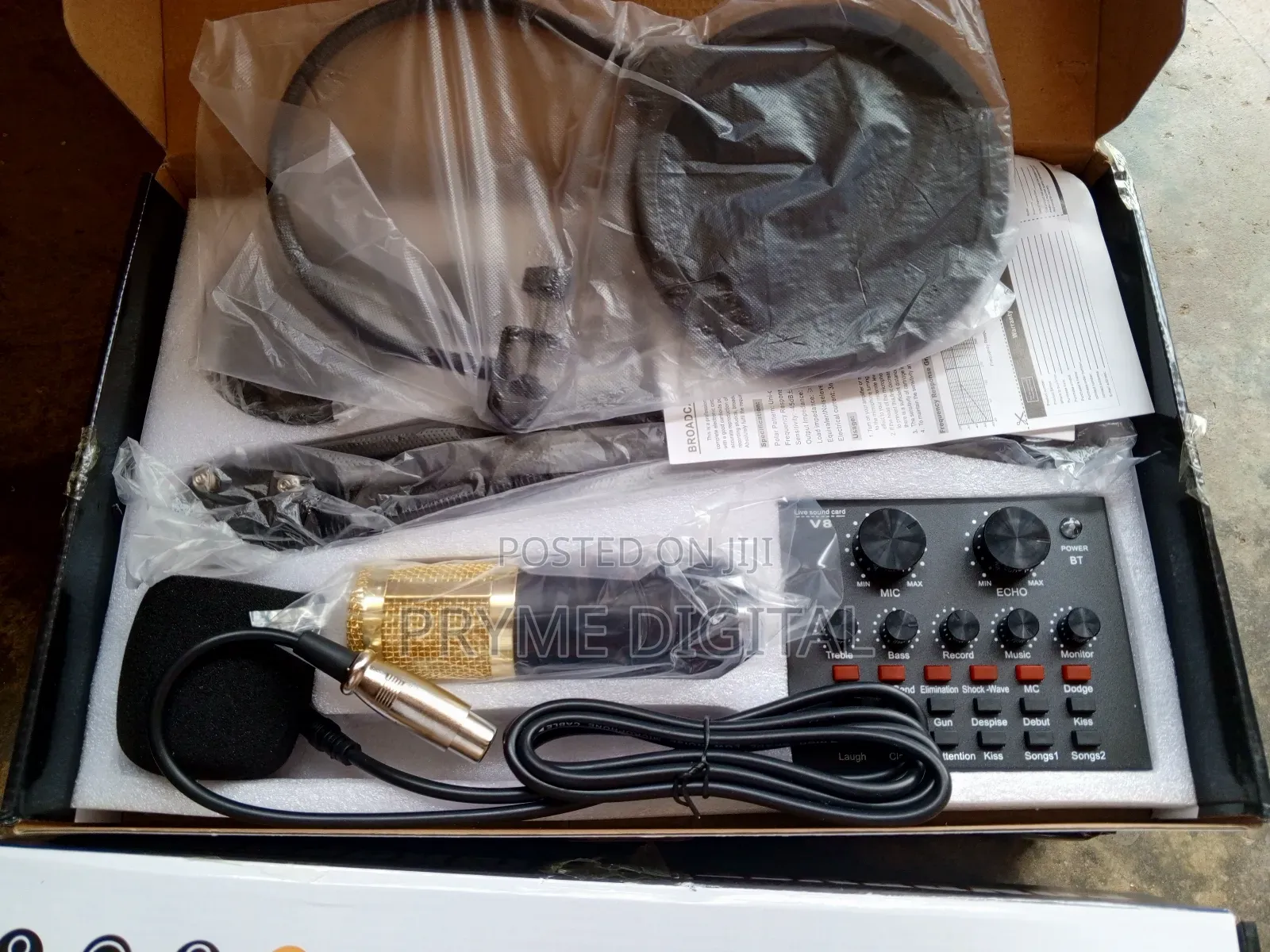 V8 Sound Card Set