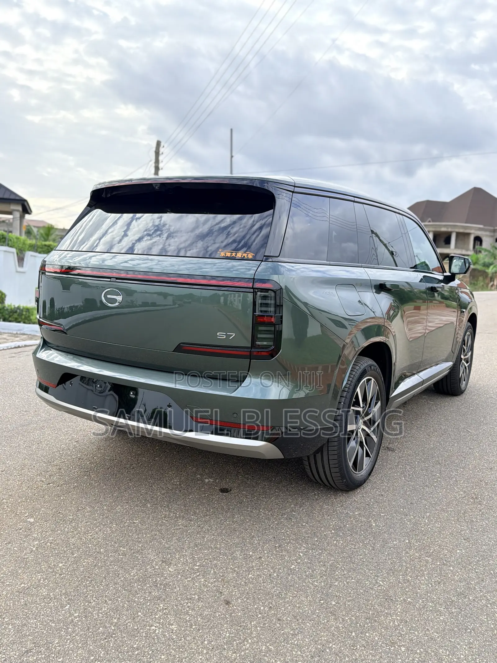 New GAC GS7 2025 Green