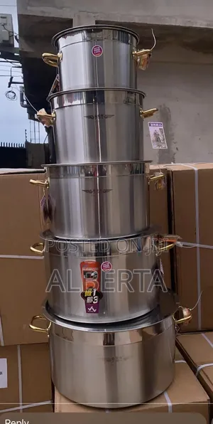 Stainless Cooking Pots Set