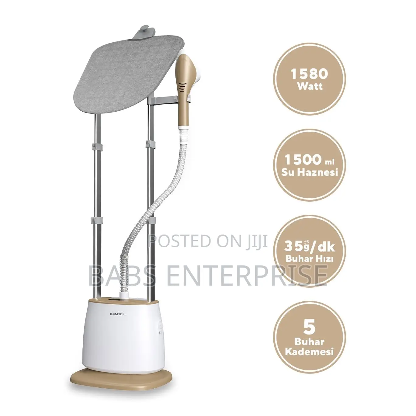 Kumtel HMGSP-05 Professional Garment Steamer 1580w