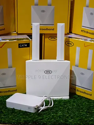 Cat 4 Universal Portable High Speed MTN Router With Power Bank