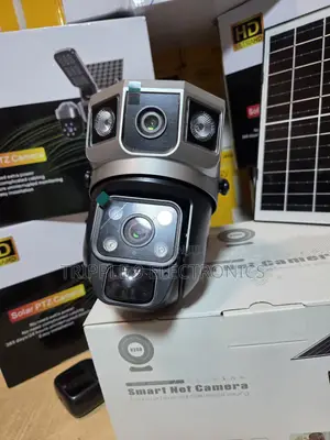 4g Dual Lens Quality Hd Solar Camera With Inbuilt Battery