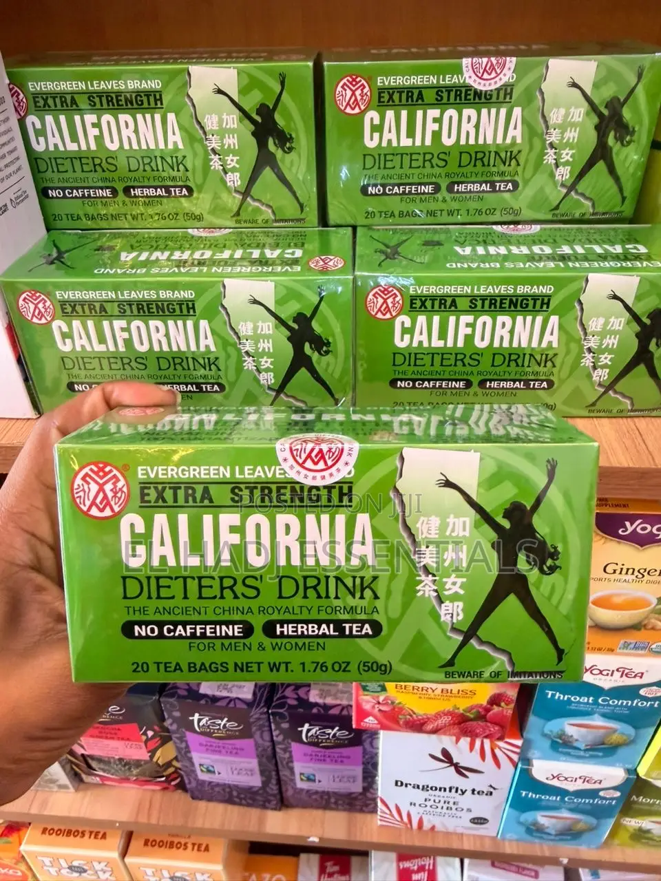 1. California Dieters Herbal Tea 20 Bags