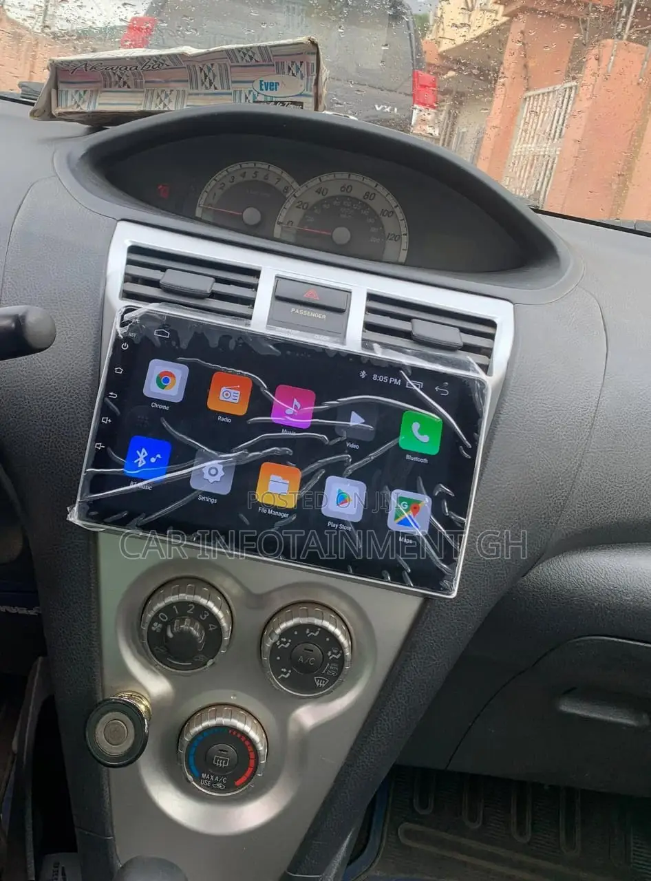 Brand New Android Car Screen For Toyota Yaris 2007 To 2011
