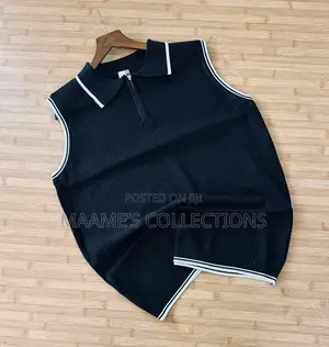 Woven Stock Armless / Sleeveless/ Vest /Tank Top