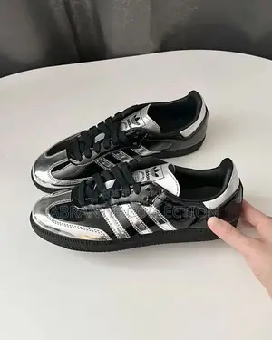 Atmos Tuxedo Silver X Adidas Samba