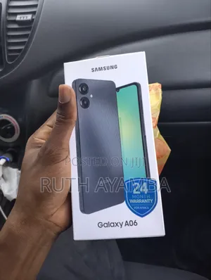 New Samsung Galaxy A06 64 GB Black
