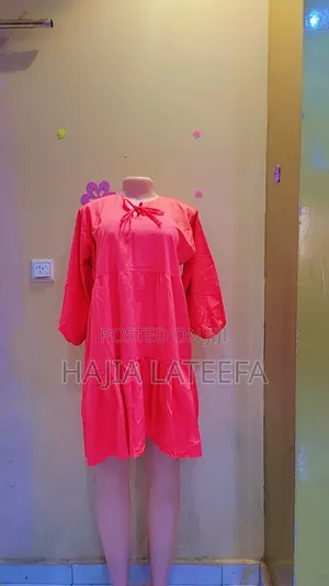 Simple Cotton Short Dress