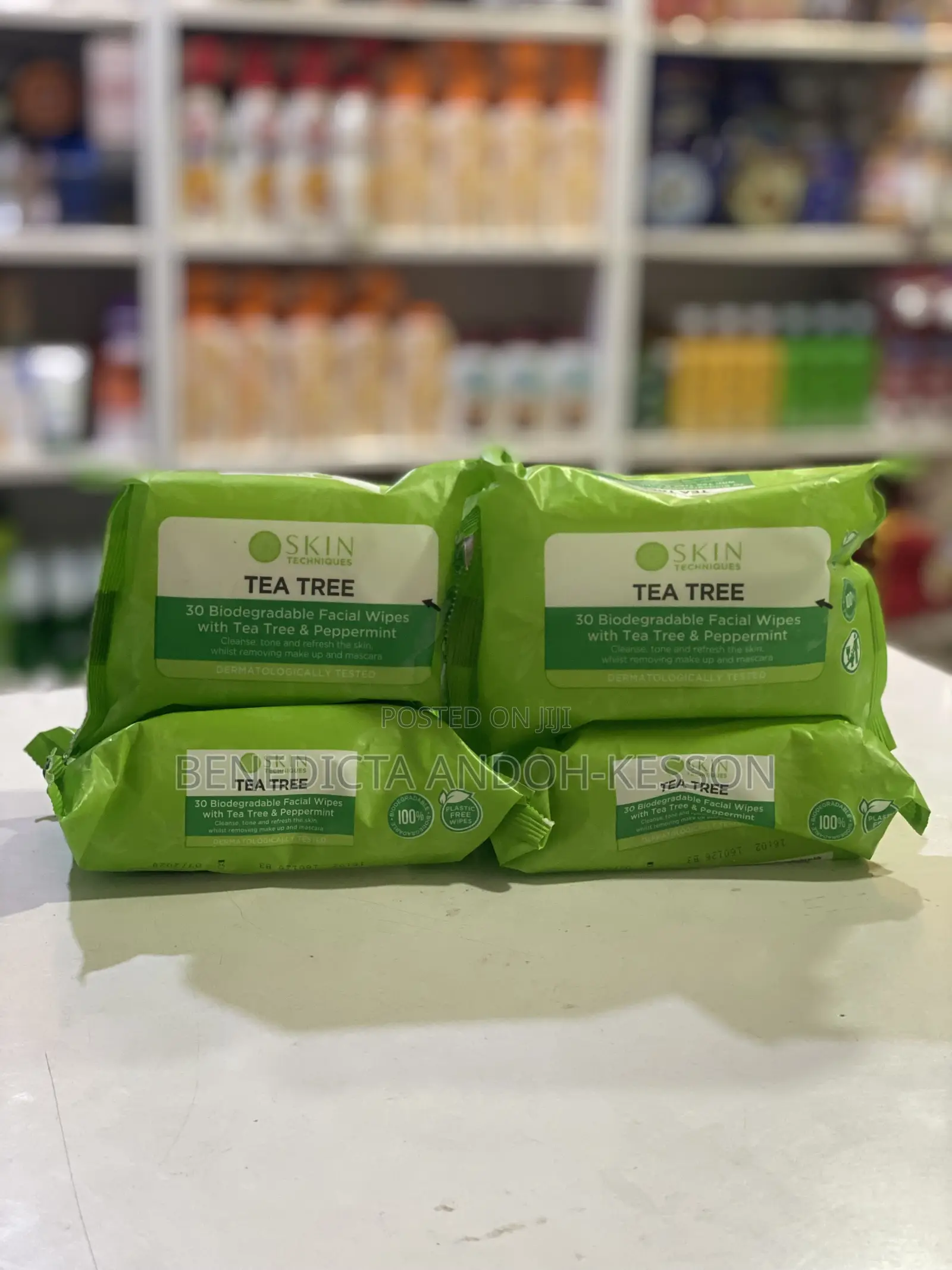 Skins Tea Tree Facial Wipes