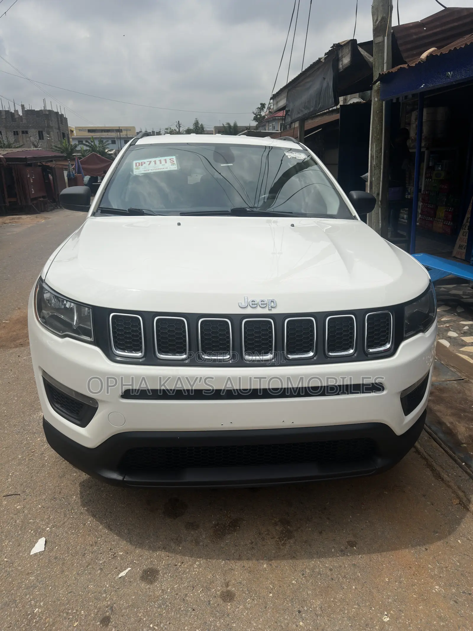 Jeep Compass Sport FWD 2018 White