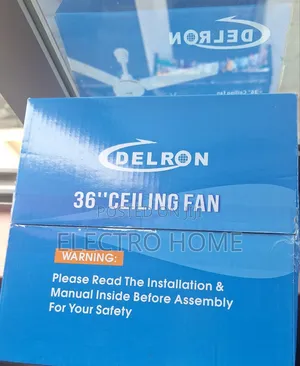 Strong Air Delivery 36 Inches Delron Fan