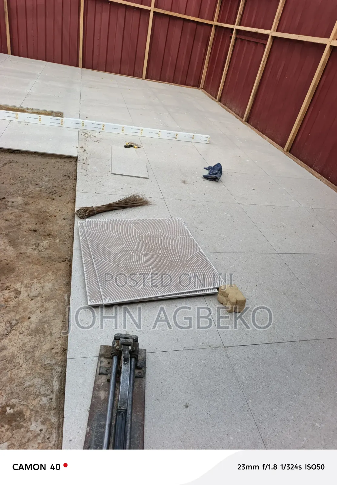 Tiling Work