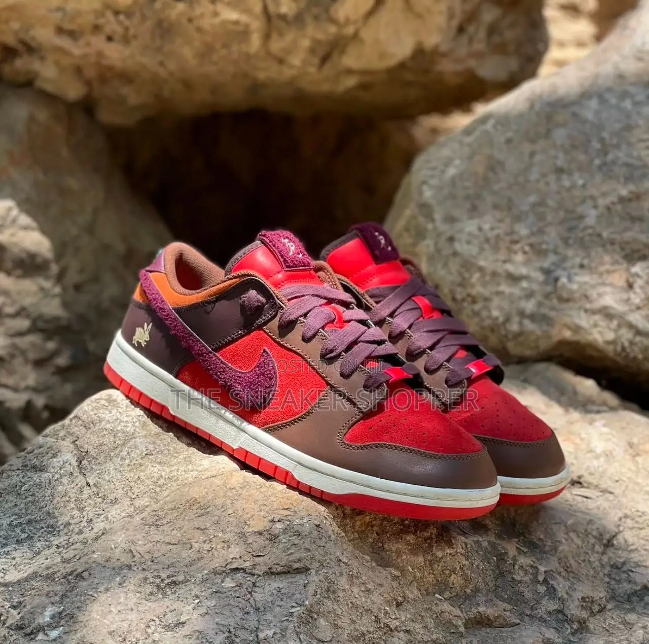Nike Dunk Low RPM Wine Sneakers