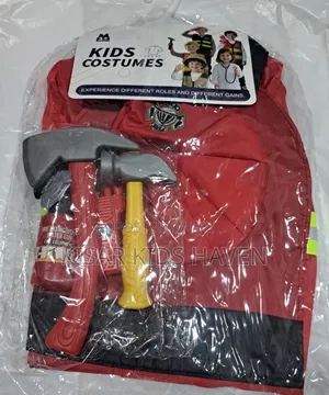 Fire Fighter Career Day Costume 3 to 5 Years