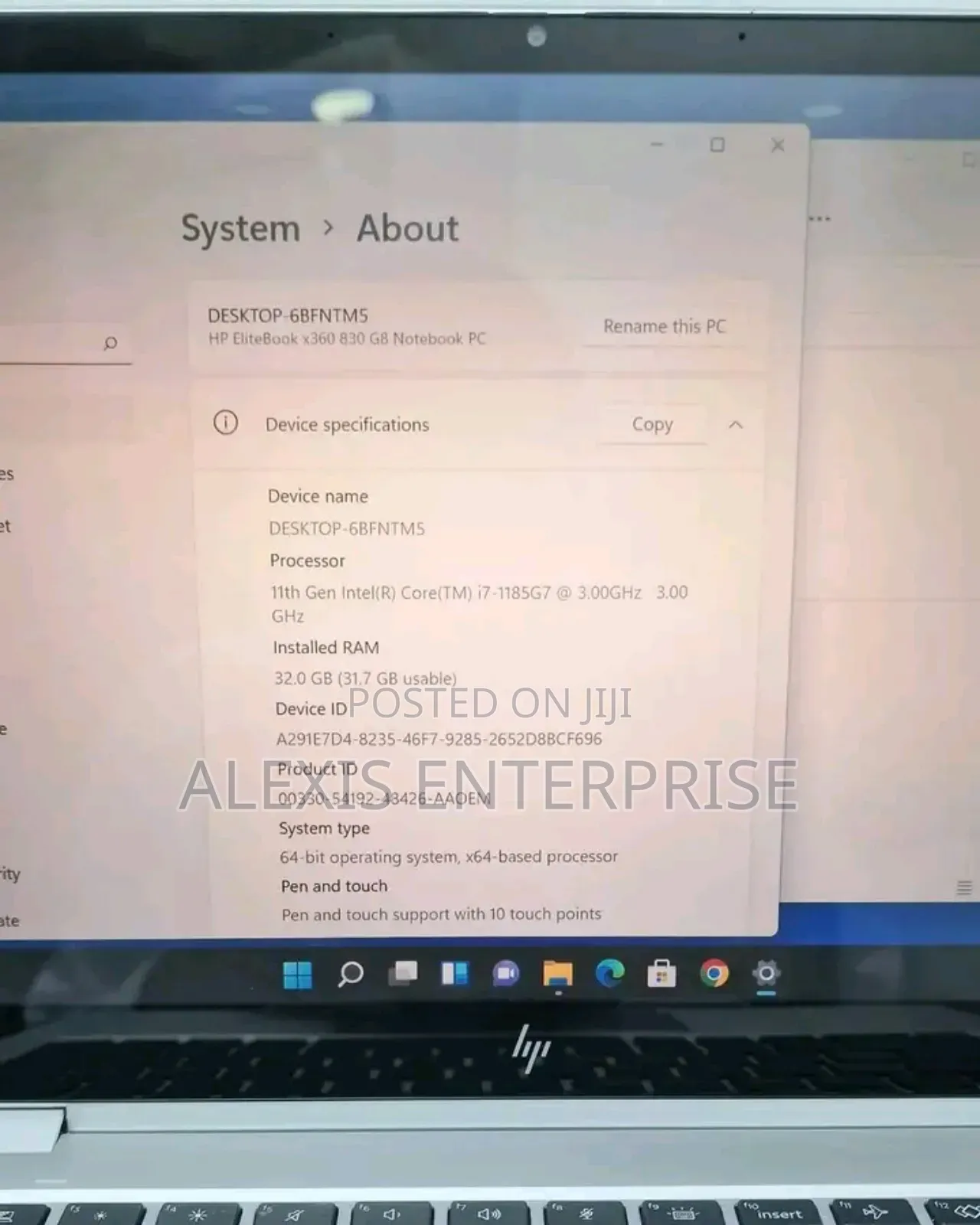New Laptop HP EliteBook x360 1040 G9 32GB Intel Core i7 SSD 512GB