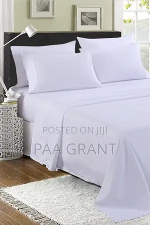 Original Pure Cotton Bedding (2 Sheets,4 Pillow Cases for Hotels