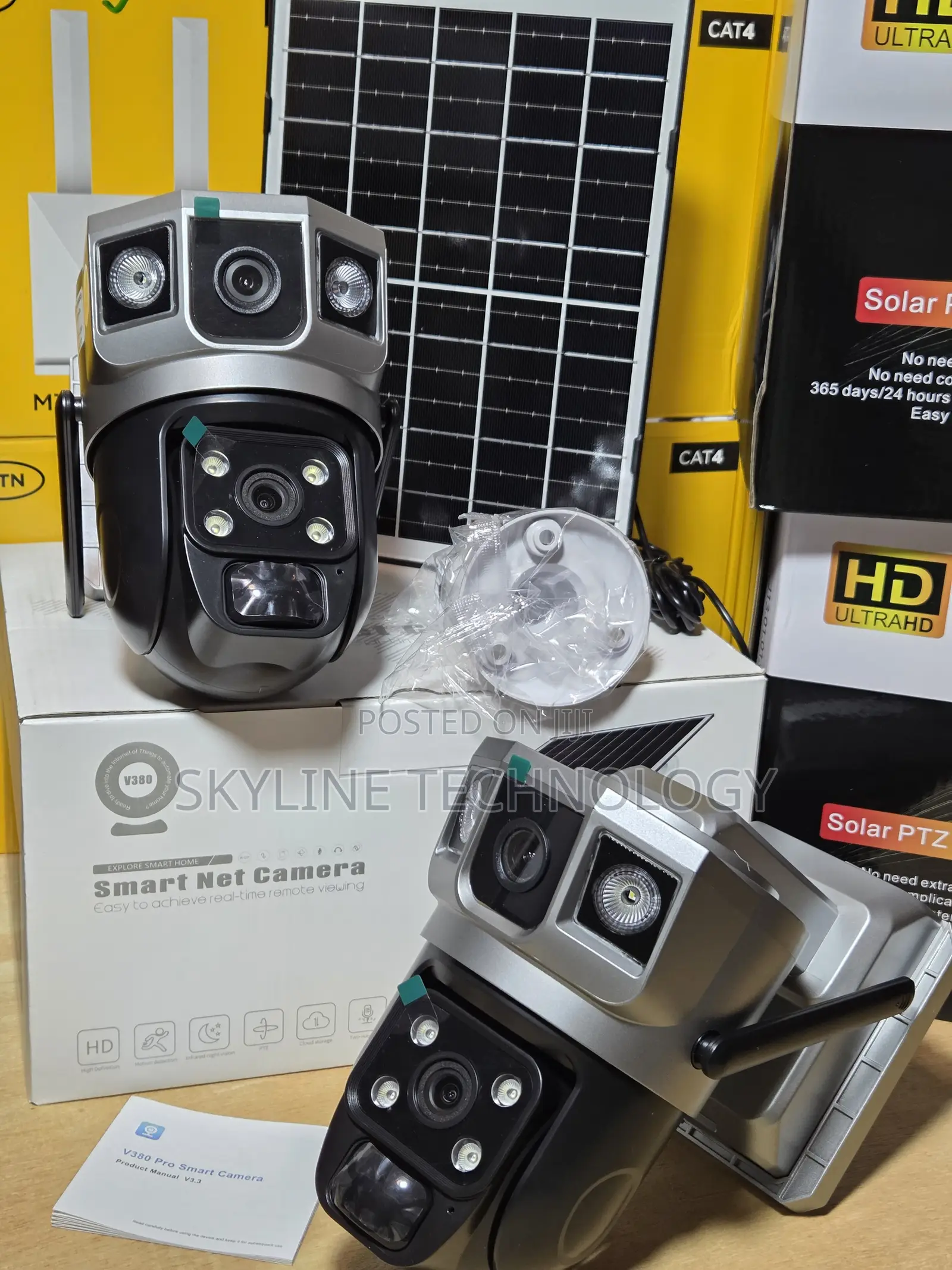 Solar 4g Universal Smartnet CCTV Camera