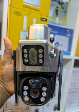 Hd Solar PTZ 4g Dual Lens Security Camera