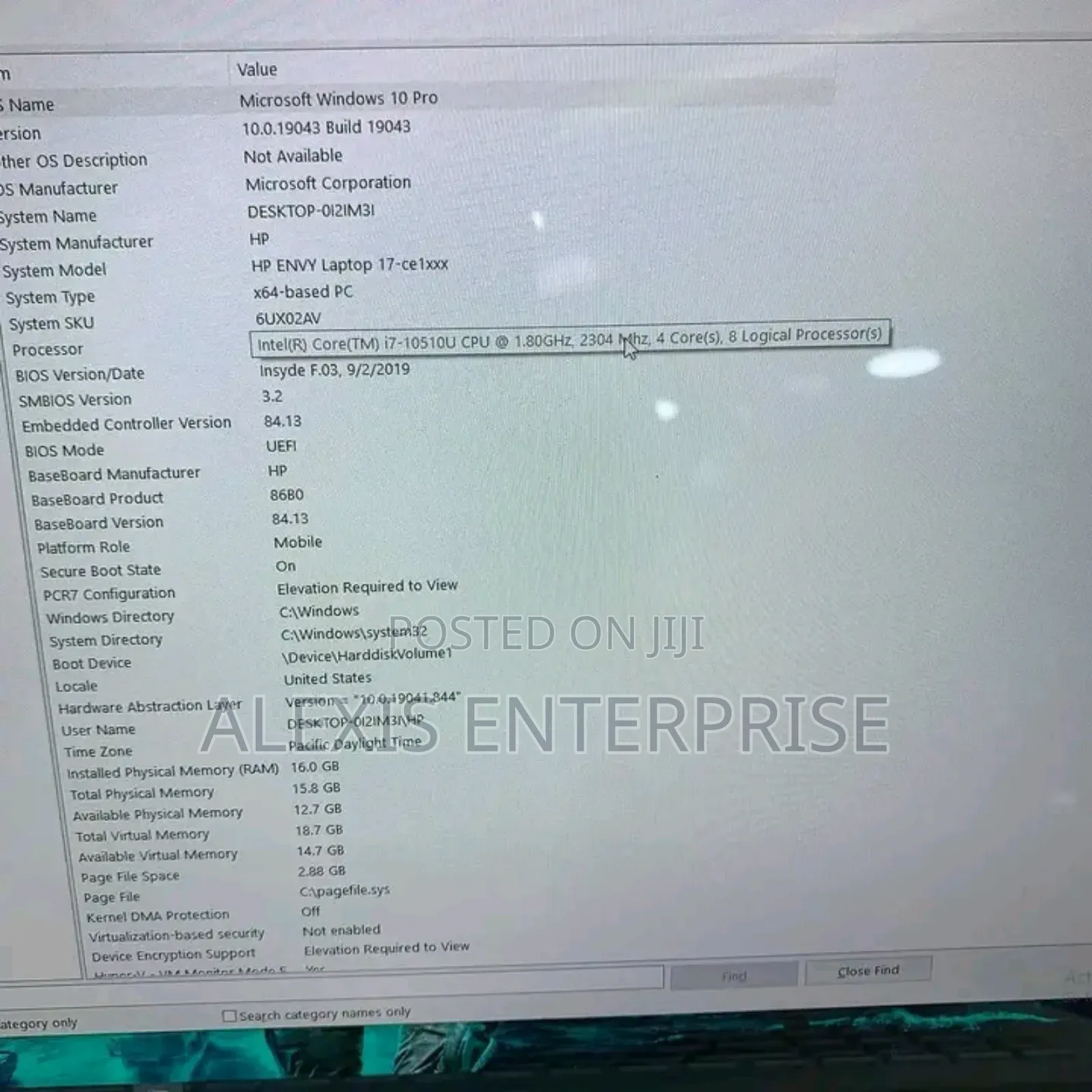 New Laptop HP Pavilion 15 16GB Intel Core i7 SSD 1T